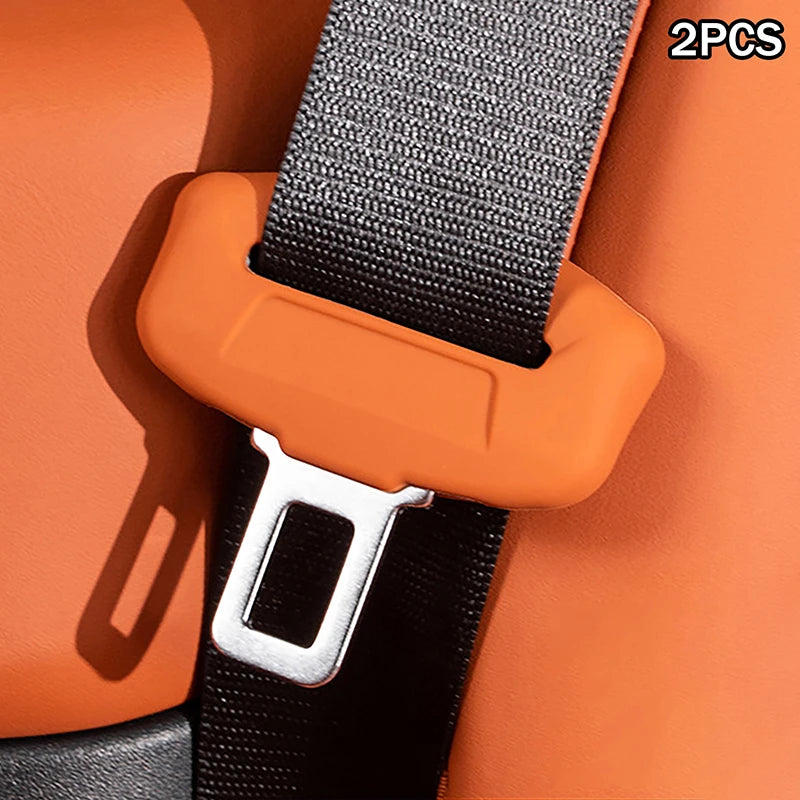 Universal Seat Belt Buckle Cover Anti-scratch Rubber Car Protector