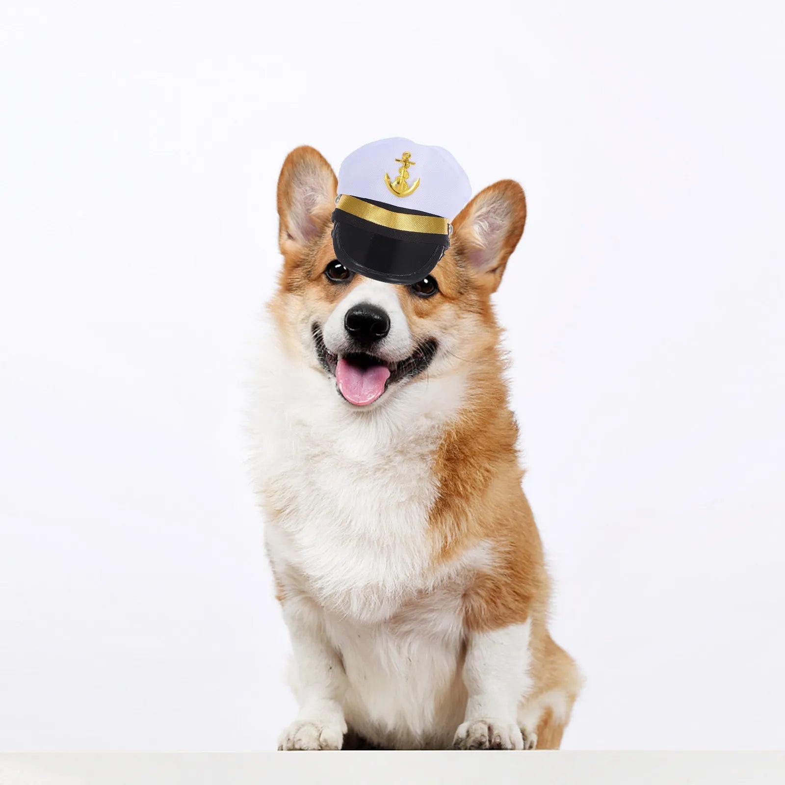 Pet Headgear Cat Dog Funny Cosplay Hat Adjustable Chin Band Suitable for Birthdays Halloween Christmas Photo Shoot Costume