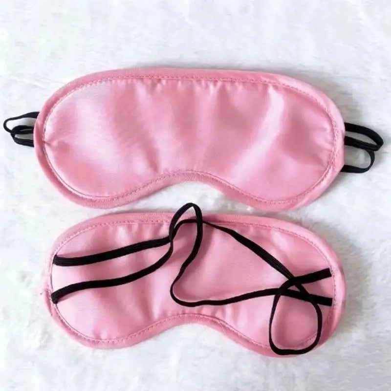 Multicolor Silky Sleep Eye Mask Light Blocking Soft Elastic Strap Zpaxo one size I