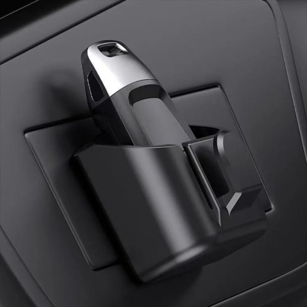 Adhesive Mount Car Key Holder Clip Hanging Hook Compact Interior Zpaxo