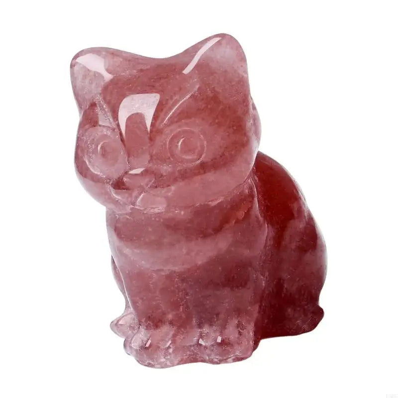 Crystal Cats Figurines Collectibles Kitten Animal Statue Sculpture
