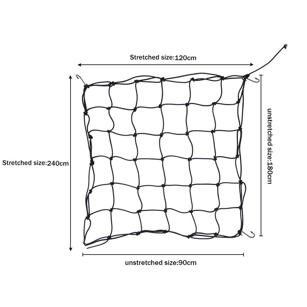 Stretch Net Polyester Supporting Equipment Pressed Branch Removable