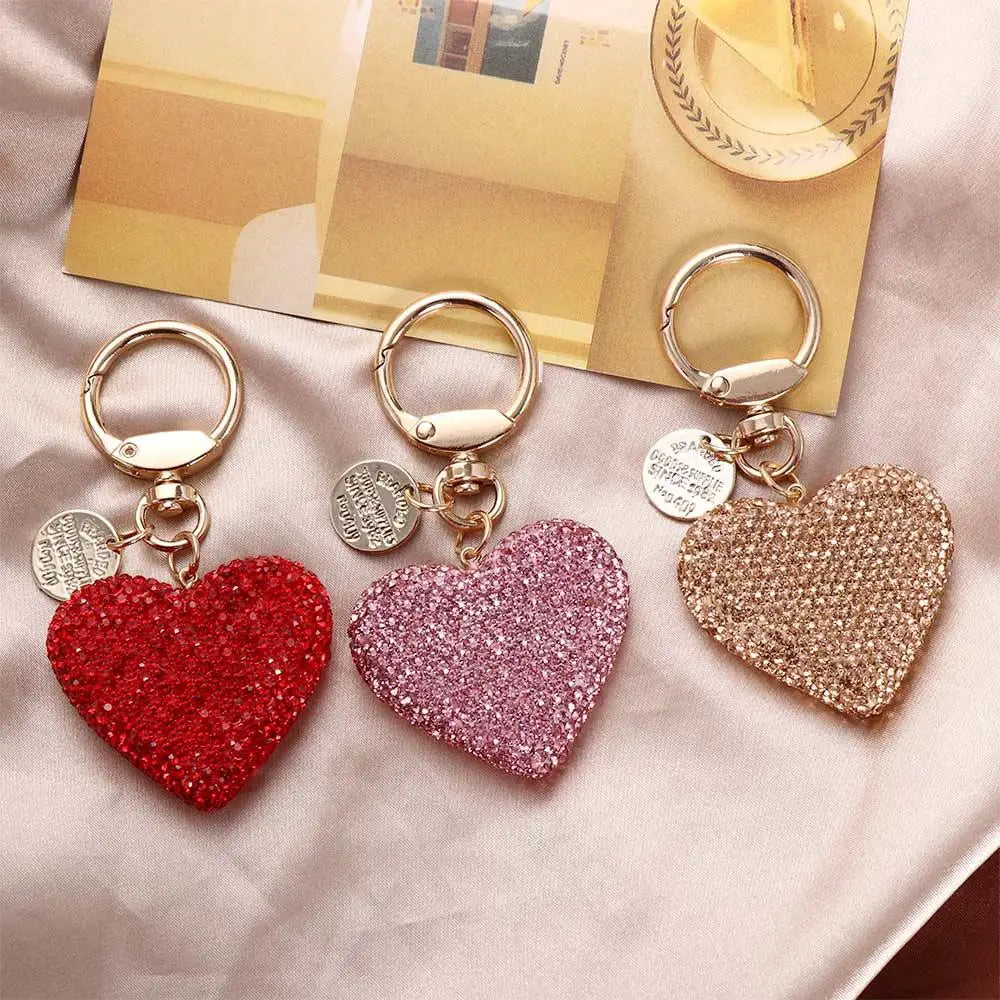 Car Accessories Simple Rhinestone Backpack Pendant Metal Crystal Zpaxo