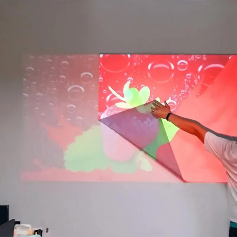 652F Wrinkle Resistant Projection Screen With Optical Coating For Sharply Visuals Zpaxo