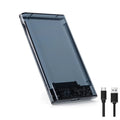 USB 3.0 HDD Enclosure 2.5" SATA HDD SSD External Hard Drive Case 5Gbps High Speed External Hard Drive Disk Box for PC Laptop Zpaxo usb3.1-TYPE-C SATA
