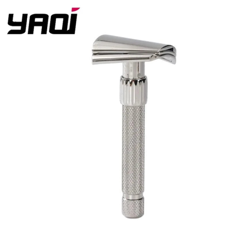 2026 New Arrival! Yaqi Torqx Stainless Steel Slant Adjustable Safety Razor Comfortable Shaving Zpaxo RAASS2473