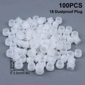 100-Pack M12–M18 Common Rail Injector Dust Caps | Oil Pipe Plugs