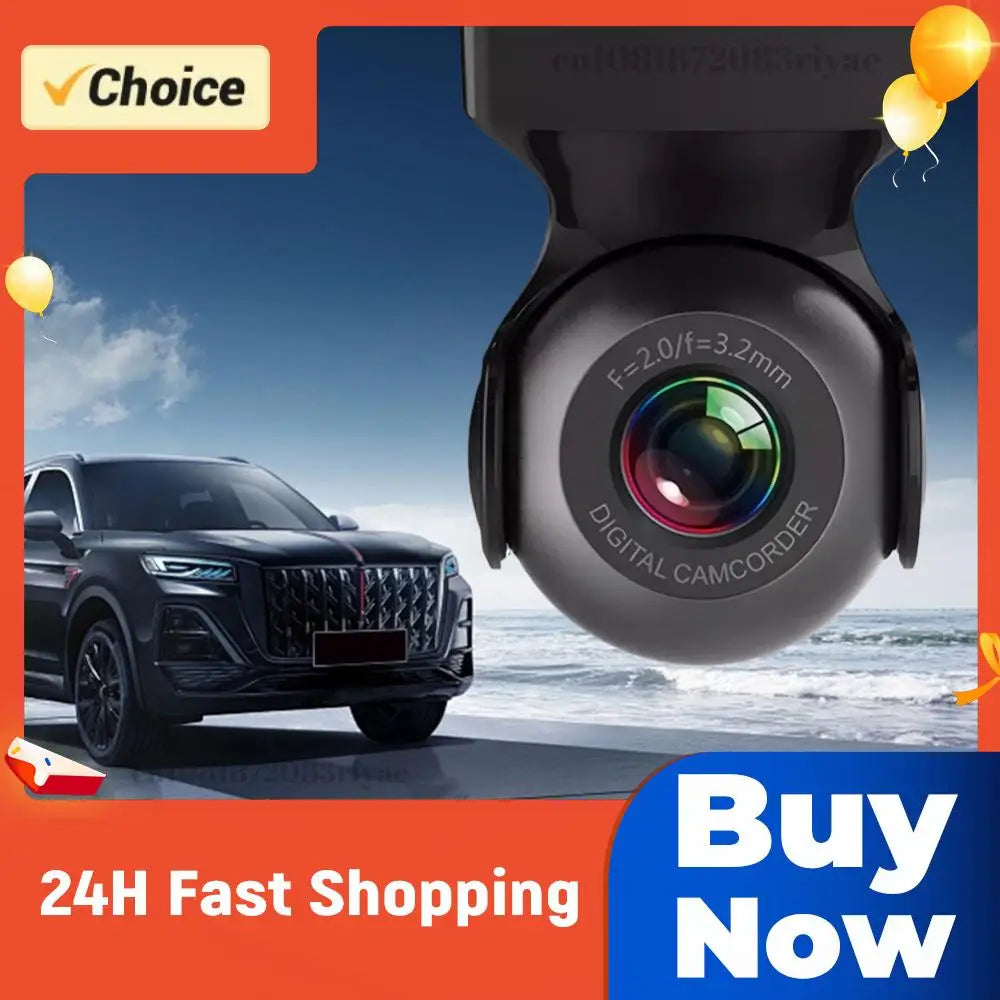 Car Dash Camera 1080P HD Driving Video Recorder Built-in Wifi Night