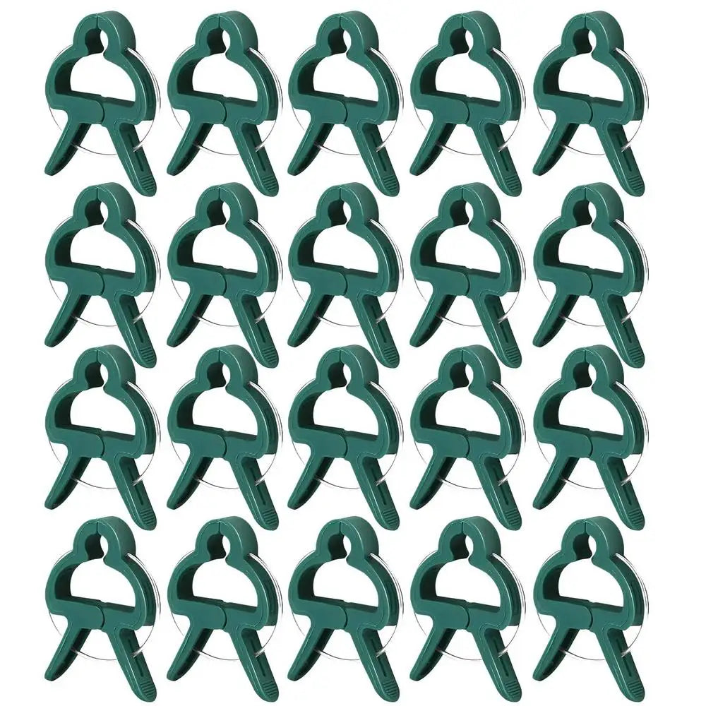20-Pack Reusable Plant Clips – Tomato, Vine & Flower Support Plant Support Clips Zpaxo 20Pcs