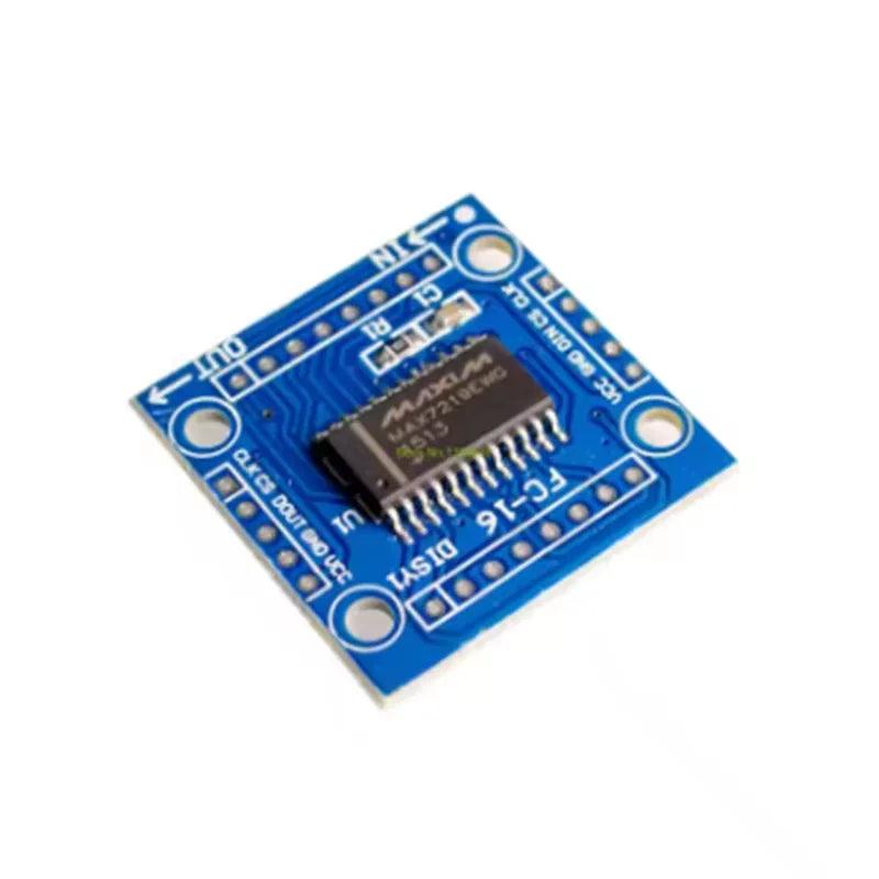 MAX7219 Dot Matrix Module Control Module MCU Control Driver LED Display Module Red/Blue/Green Zpaxo Red