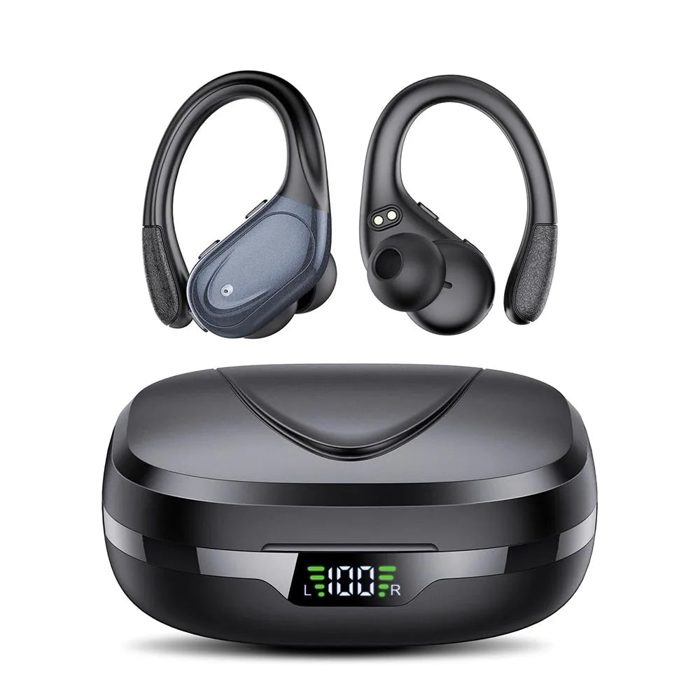 Ear Buds Wireless Earbuds Bluetooth 5 3 Headphones 75hrs Playtime Zpaxo black