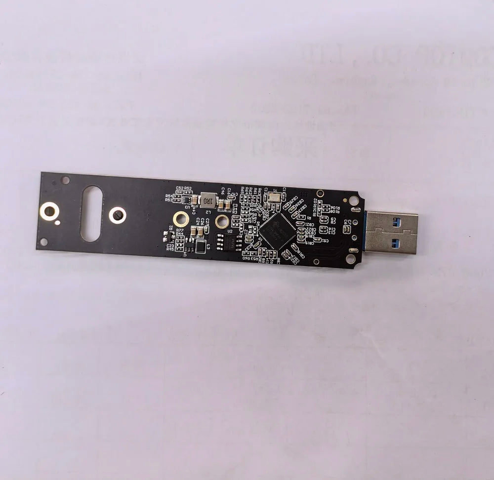 M.2 NVME SSD to USB 3.1 Adapter PCI-E to USB-A 3.0 Internal Converter Card JMS583 Chip 10Gbps USB3.1 Gen 2 for PCI-E/M.2 SSD Zpaxo