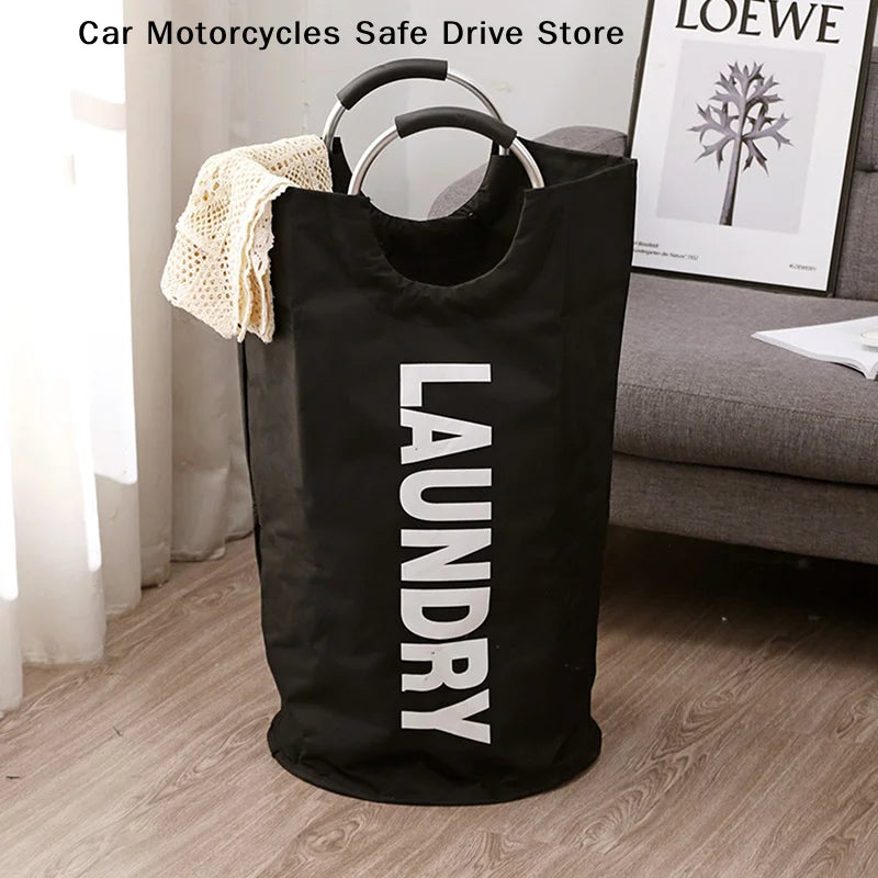 Oxford Cloth Laundry Bag Dirty Clothes Storage Basket Foldable