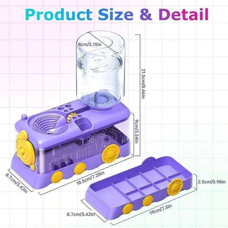 Automatic Paint Brush Rinser Cup – Self-Cleaning Brush Washer