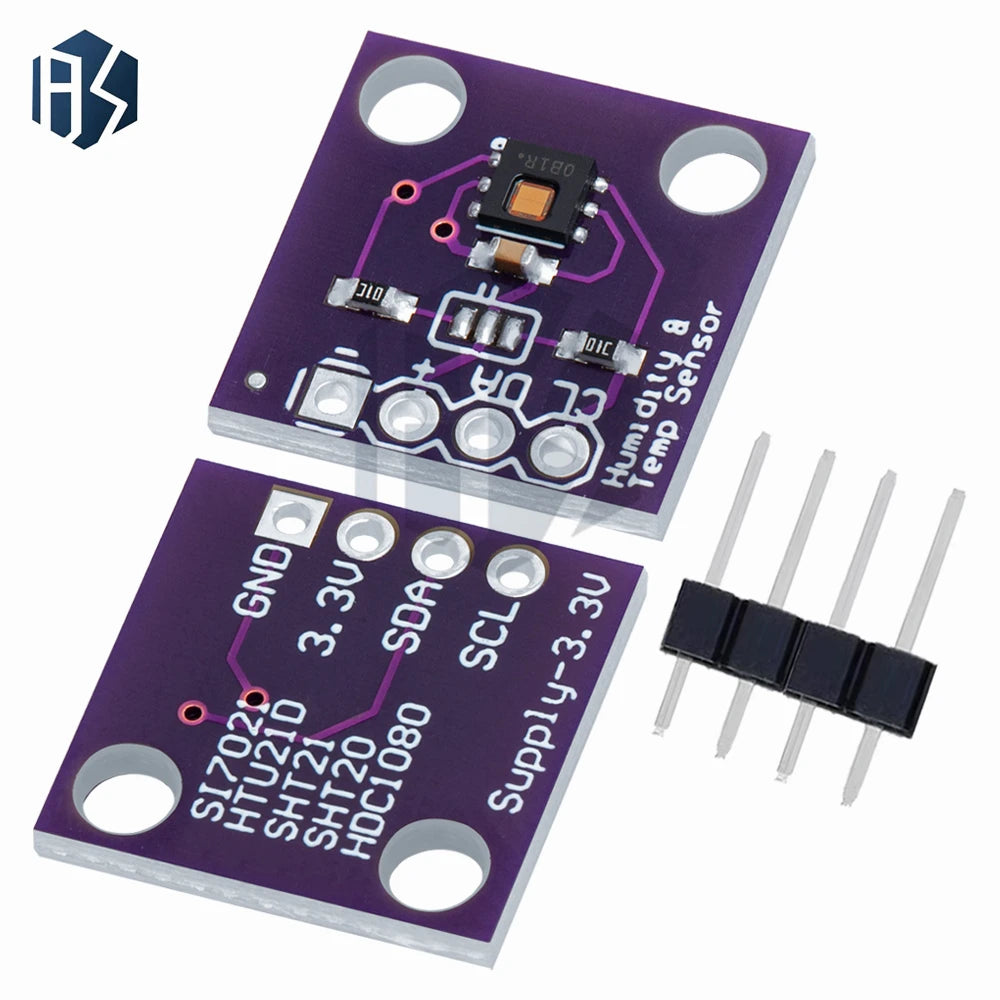 HDC1080 Module Low Power GY-213V-HDC1080 Accuracy Digital Humidity Zpaxo