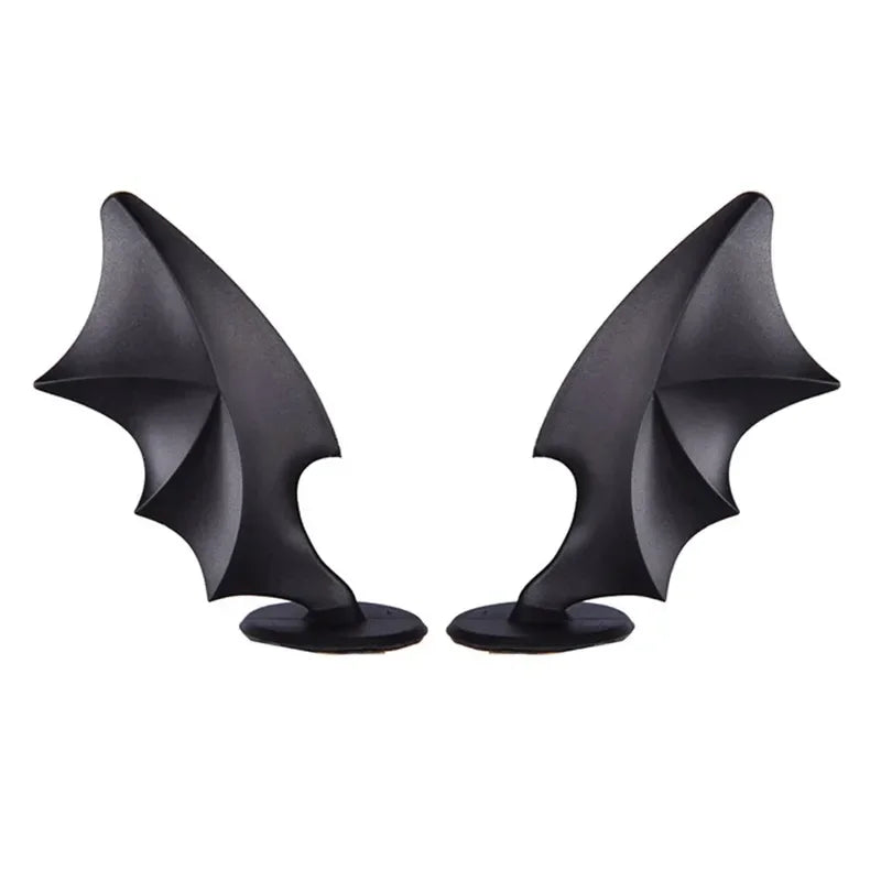 Cute Rubber Horn Helmet Decorations – 2 Pack | Moto Accessory