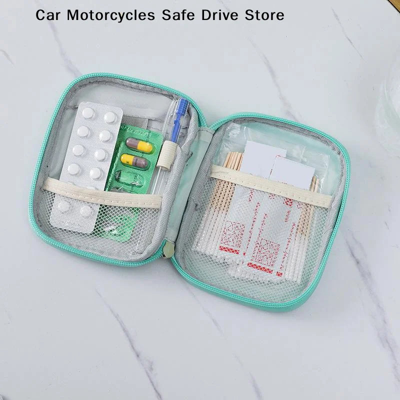 CMFirst Aid Medicine Bag Portable Storage Box Emergency Kits Pills