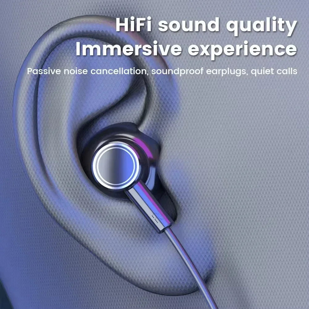 Bluetooth 5 2 Earphones Wireless Headsets Support TF Card Play Hifi