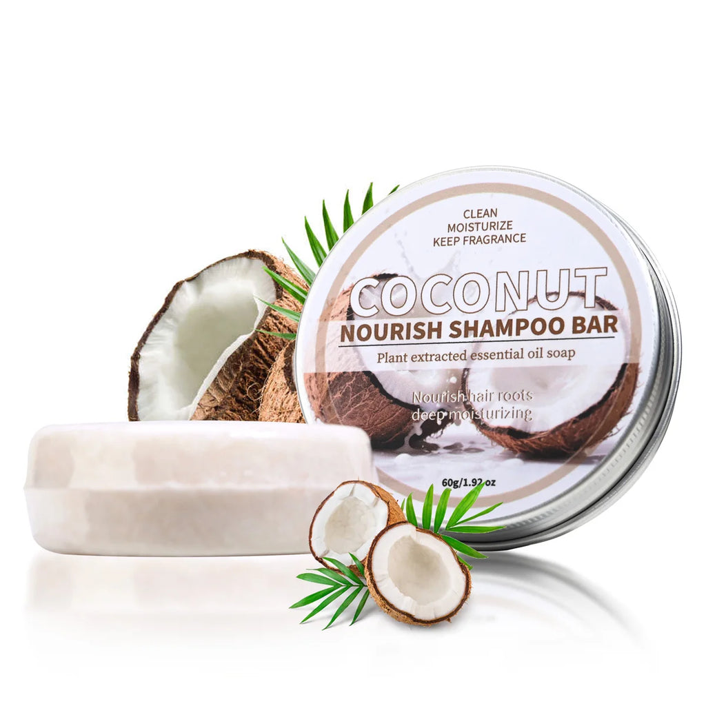 Coconut Oil Shampoo Bar – Deep Cleansing Handmade Soap Shampoo Bar Soap Zpaxo