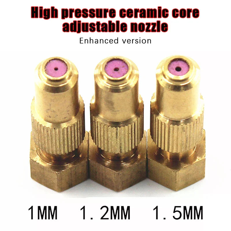 Agricultural Irrigation Nozzle 16*41*8MM Adjustable Pottery Nozzle High Quality Pottery Adjustable Spray Effortless Installation Zpaxo