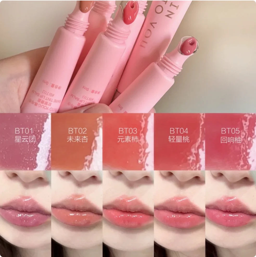 Into You Watery Bare Tint Lip Balm Moisturizing Lipstick Intoyou Zpaxo