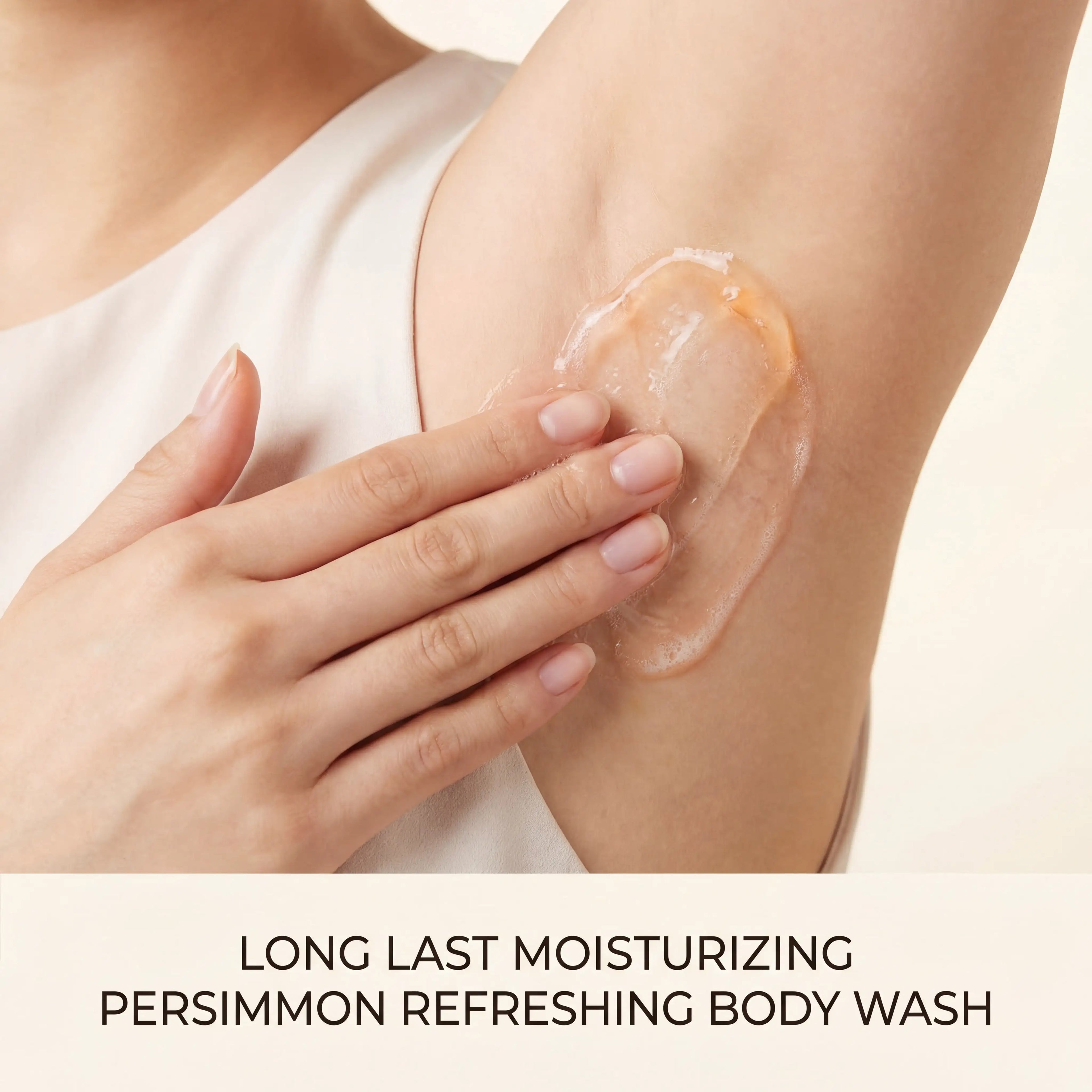 100ml Persimmon Body Wash Rosemary Lavender Dry Skin Remedy Moisturizing Without Greasiness Unisex Refreshing Texture Shower Gel Zpaxo