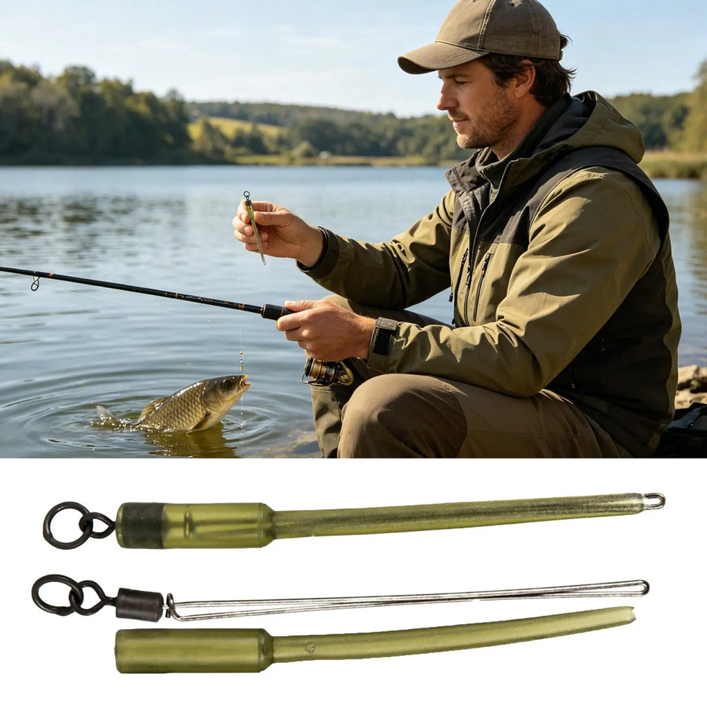 Lead Insert End Tackle Swivels Quick Change Carp Fishing Terminal Rig