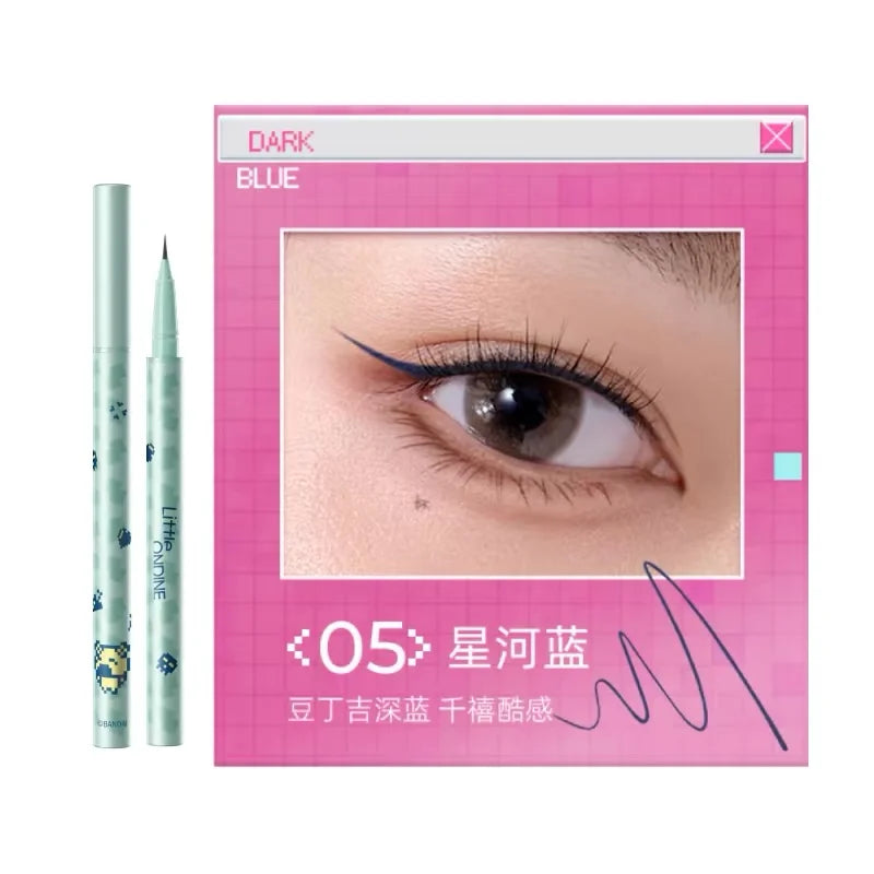 Little Ondine Japan Electronic Pets Cute Surprise Makeup Eyeshadow Lip Tint Eyeliner Pencil Essence Spray Eyebrow Facial Makeup Zpaxo Eyeliner 05