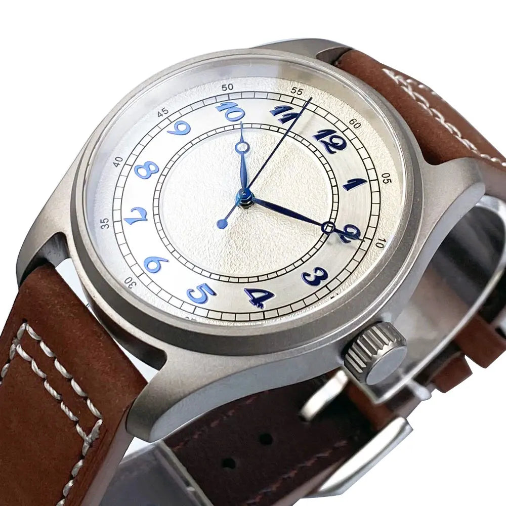 Titanium 39mm Tandorio 20ATM Dive Miyota NH35 PT Automatic Mechanical Watch Men Sapphire Leisure Wristwatch Waterproof Watches Zpaxo