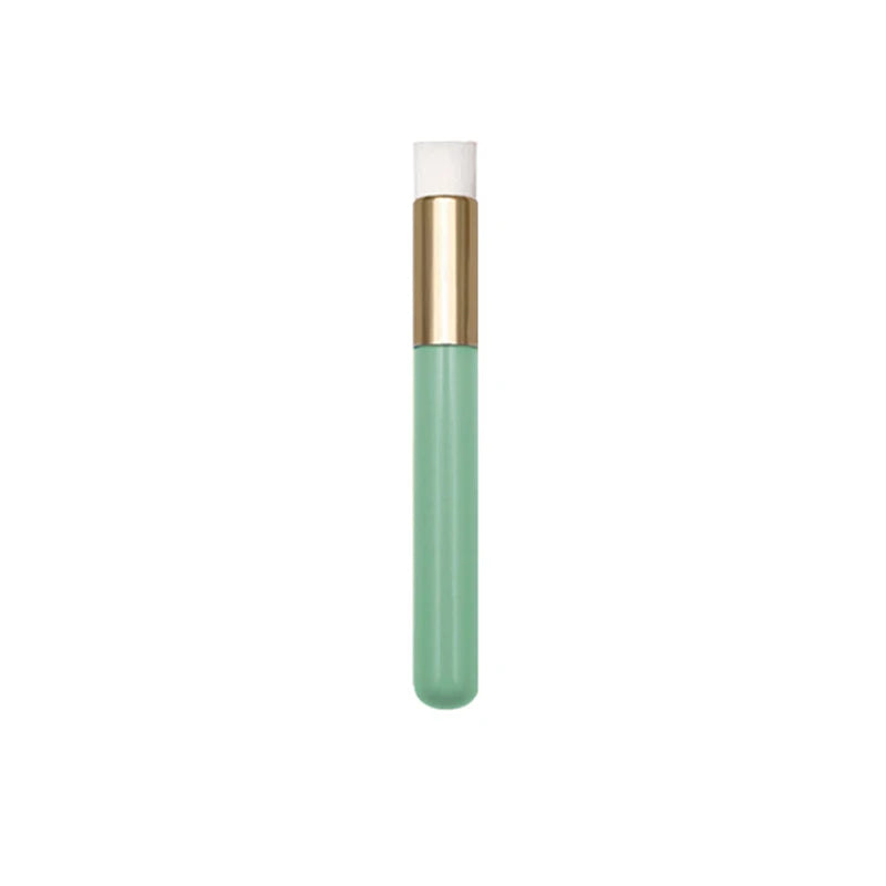 Professional Eyelash Extension Shampoo Cleaning Brush Pink Shining Eye Lash Lift Foam Cleaner Brushes Nose Face Clean Tools Zpaxo Green Flat
