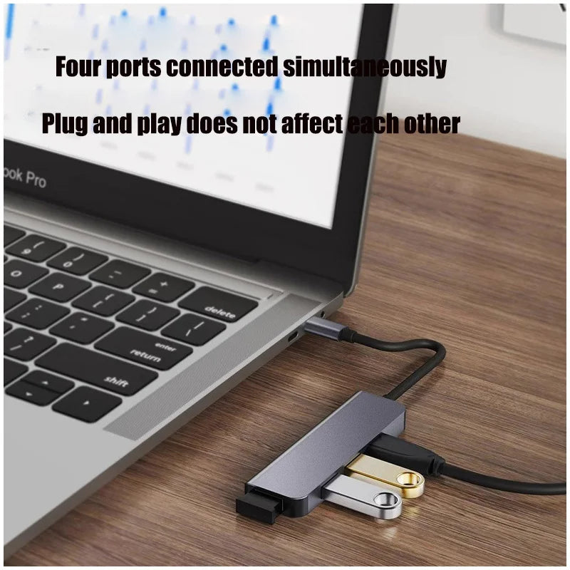 HUB USB 3 0 2 4in1 Socket Laptop Tablet Distribution Device Port Zpaxo