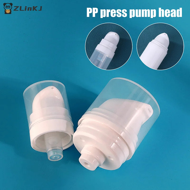 ▶5-50ml Mini Portable Vacuum Press Type Bottle Refillable Makeup Cosmetics For Cream Gel Moisturizers Liquid Lotion Bottles Zpaxo
