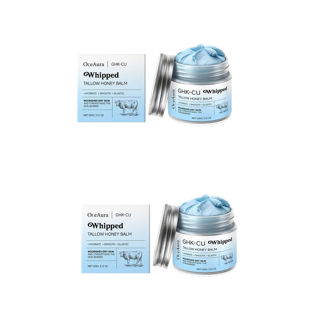 Beef Tallow Honey Moisturizing Cream Daily Nourishing, Hydrating, Smooth, Non-Greasy Body Skincare Cream Zpaxo 2pcs