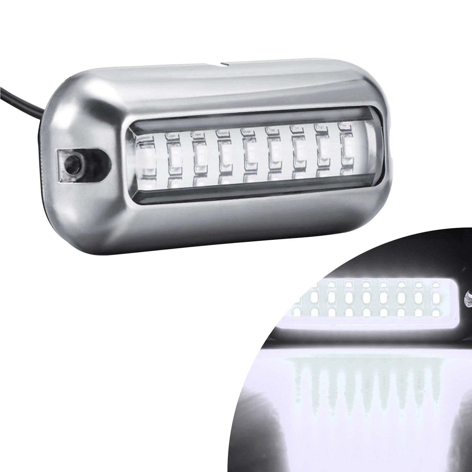 27 Led Stern Light Yacht Swimming Pool Stainless Steel Waterproof