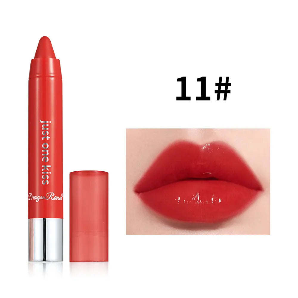 Brightening Crayon Lipstick, Enhances Complexion, Plumps Lips, Versatile Moisturizing Lip Gloss, Hydrating Lip Mud, Gentle Lip Balm Zpaxo 11Xindr90 Full Size