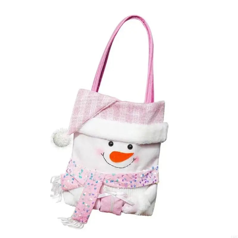 Christmas Supports Bag Cartoon Doll Candy Storage Lovely Holiday