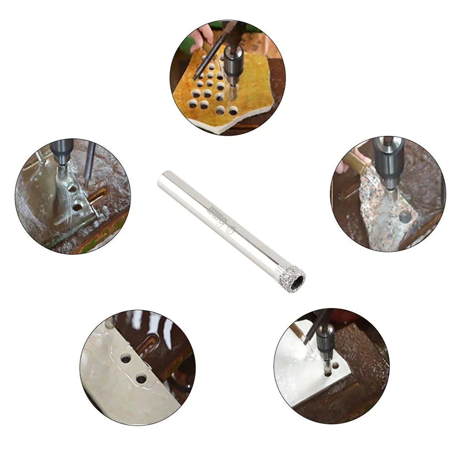 1 4 Shank Diamond Coated Drill Bit Tile Marble Glass Ceramic Core