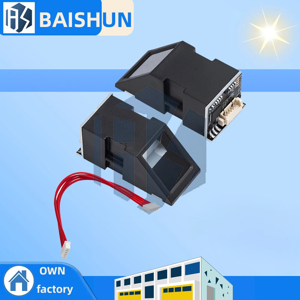 AS608 Fingerprint Reader Sensor Module Optical Arduino Locks Serial Zpaxo Default Title