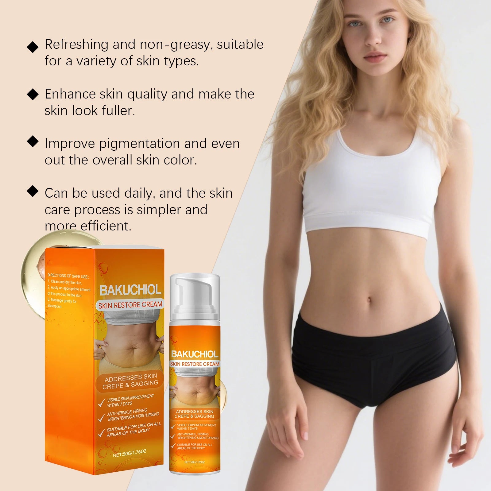 Hyaluronic Acid Firming Body Cream – Tighten & Moisturize Skin Skin Firming Cream Zpaxo