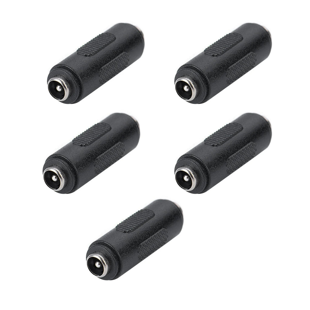 5 5mmx2 DC Coupler Female Power Connector F Adapter Jack Socket Plug