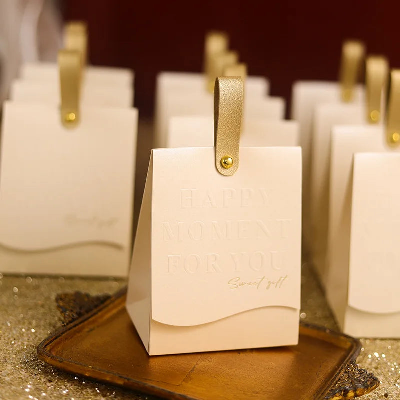 Kraft Paper Wedding Candy Favor Box – Party Gift Box 10×12.5cm
