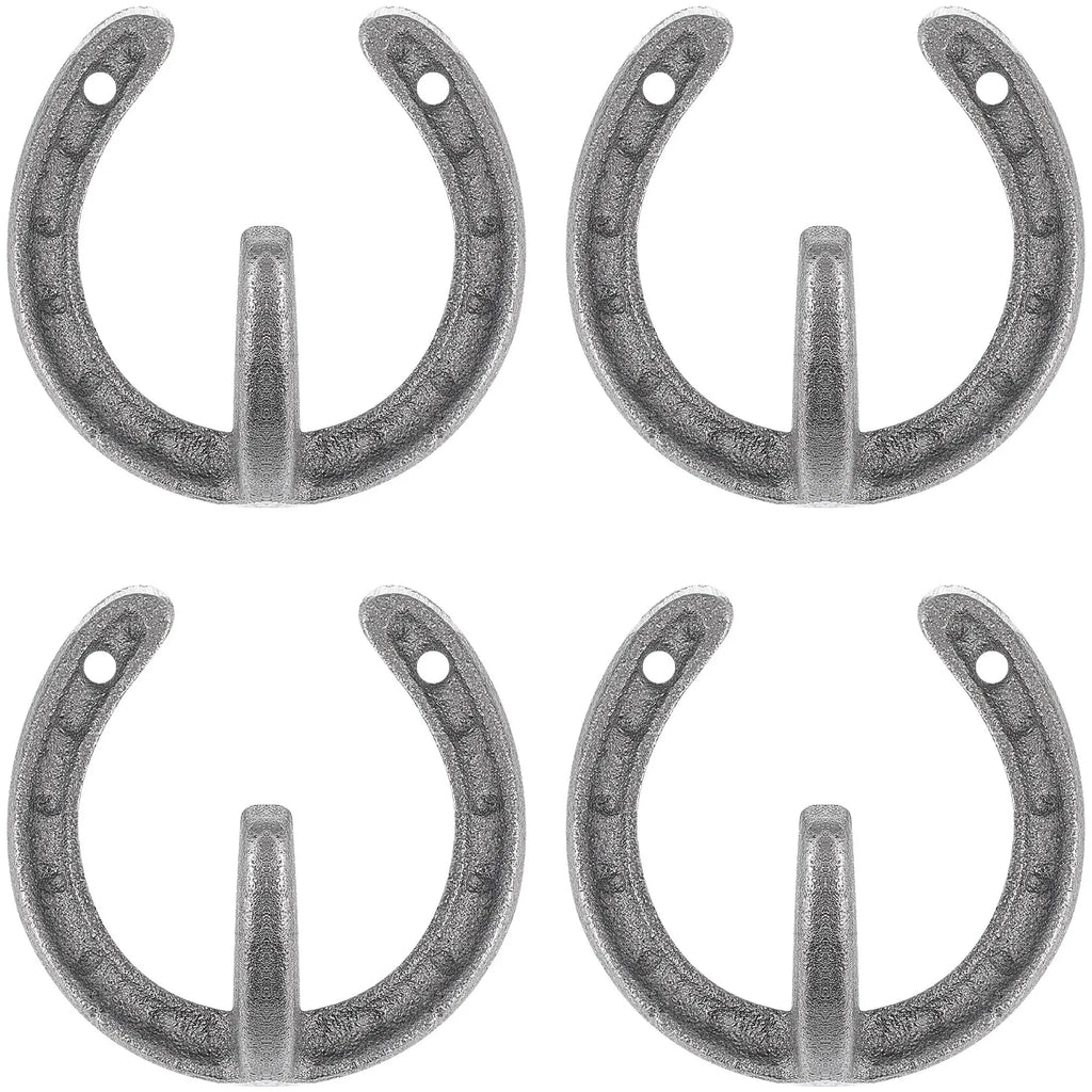 Premium Iron Wall Hook Horseshoe Design Space Saving Hanger