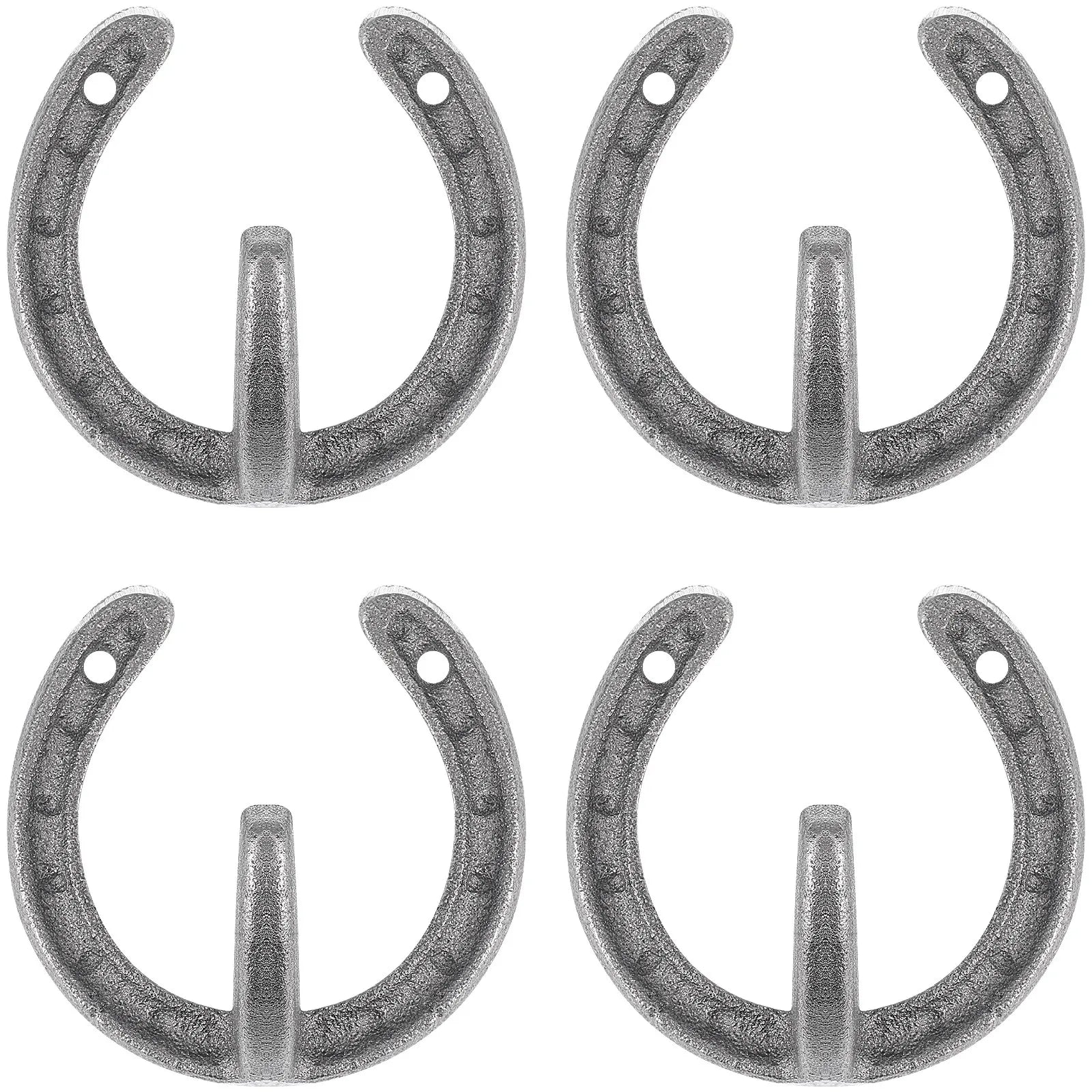 Premium Iron Wall Hook Horseshoe Design Space Saving Hanger