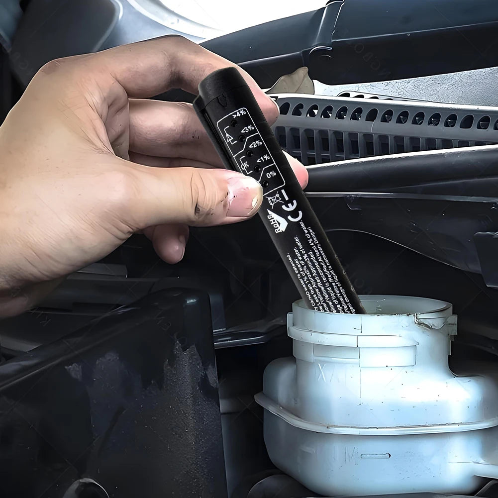 Brake Fluid Tester LED Indicator Accurate Oil Diagnostic Tool Car Pen Zpaxo