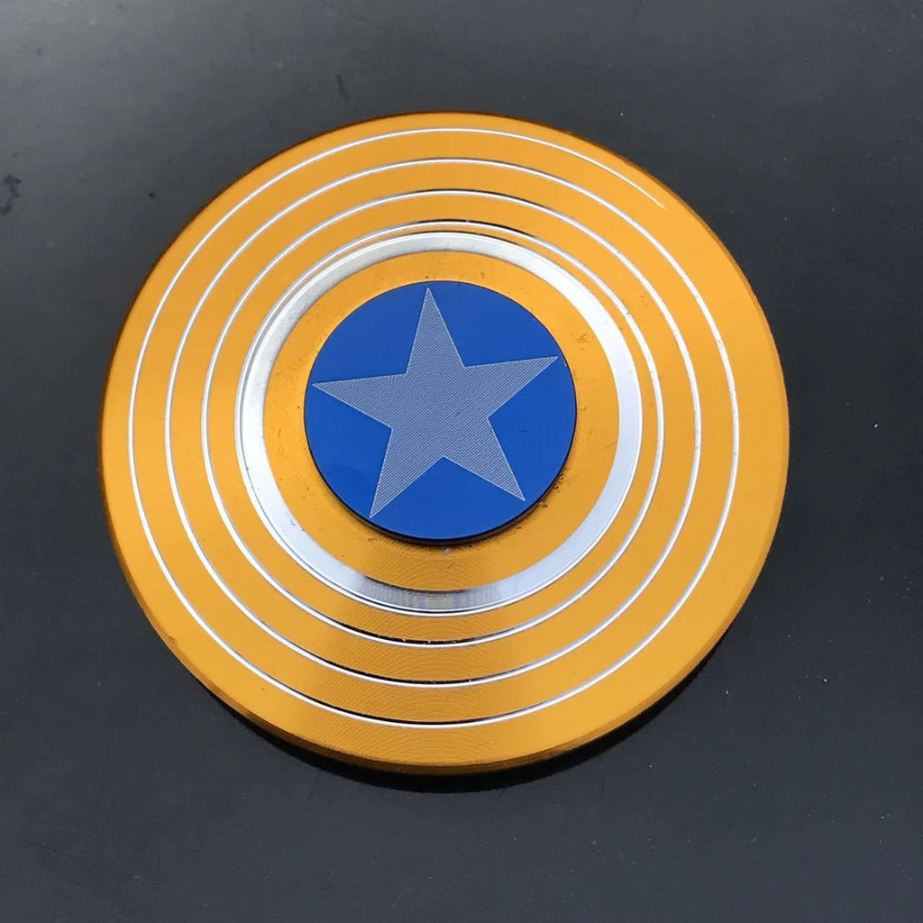 Shield Aluminum Alloy Fidget Spinner – Focus Toy | CE Certified