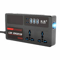DC 12V 24V AC 220V Car Inverter Power Adapter Double Type-c QC3 0 Zpaxo no digital display
