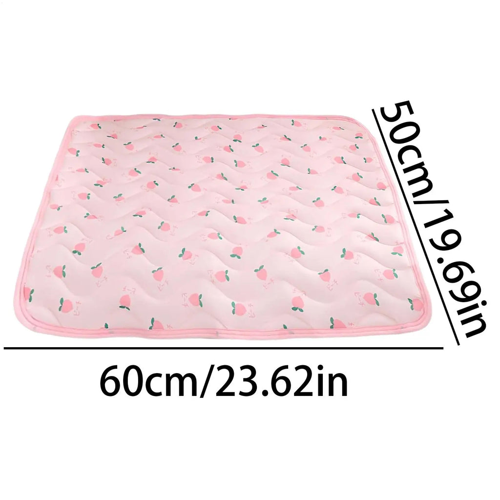 Cooling Mat For Dogs Portable Non-Slip Bed Outdoor Summer Dog Cooling Mat For Small Medium Large Kitten Puppy Indoor Crate Home Zpaxo