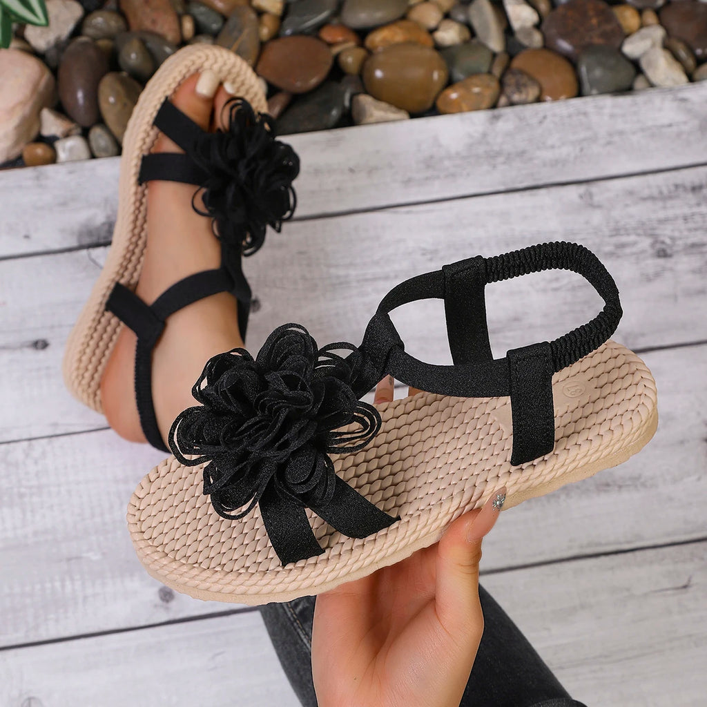 2026 Summer Leisure Sandals Women Soft Sole Light Weight Flat Shoes Zpaxo
