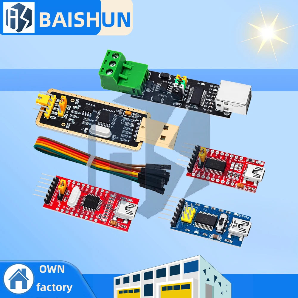 FT232RL FT232BL FTDI USB-TTL Serial Adapter Module 3 3V-5 5V Mini Zpaxo