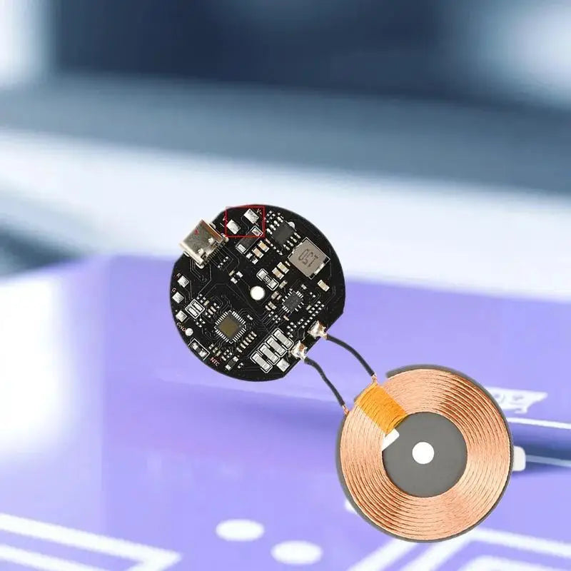 20W Wireless Charger Module 12V/24V – Vehicle Quick Charge PCB